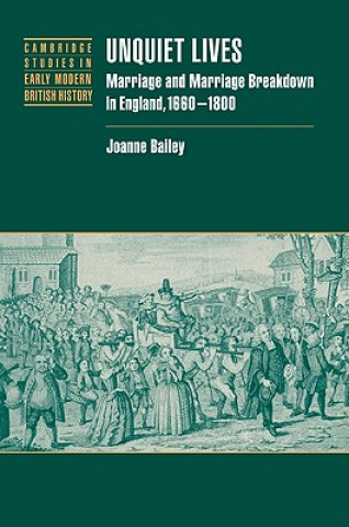 Kniha Unquiet Lives Joanne Bailey