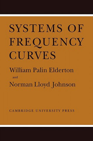 Kniha Systems of Frequency Curves William Palin EldertonNorman Lloyd Johnson