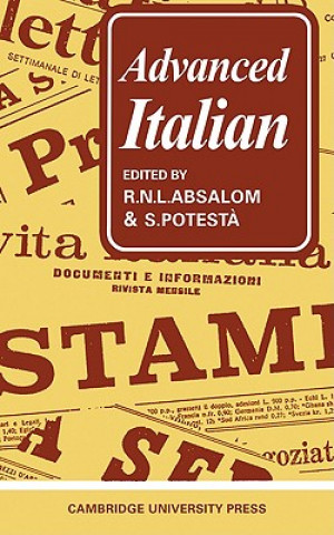 Kniha Advanced Italian R. N. L. AbsalomS. Potesta
