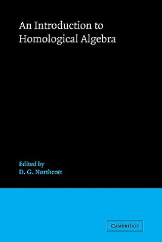 Livre Introduction to Homological Algebra D. G. Northcott