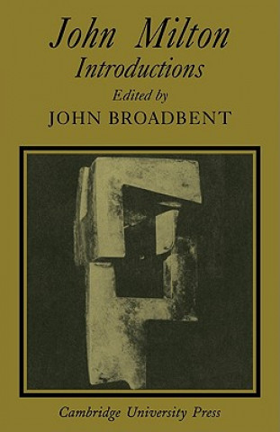 Kniha John Milton: Introductions John Broadbent