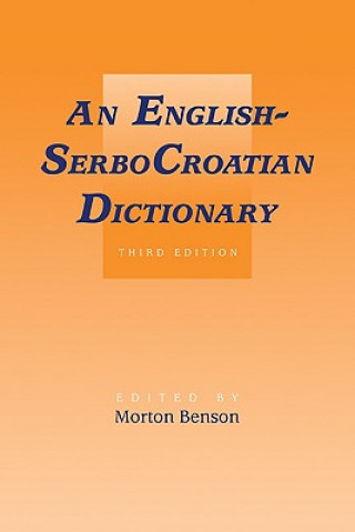 Knjiga English-SerboCroatian Dictionary Morton Benson