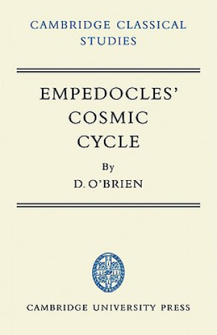 Knjiga Empedocles' Cosmic Cycle Denis O`Brien