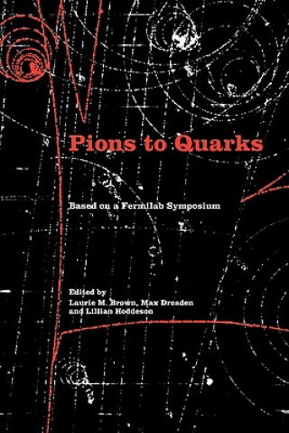 Könyv Pions to Quarks Laurie Mark BrownMax DresdenLillian Hoddeson