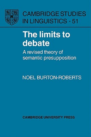Carte Limits to Debate Noel Burton-Roberts