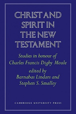 Könyv Christ and Spirit in the New Testament Barnabas LindarsStephen S. Smalley