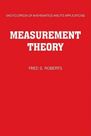 Kniha Measurement Theory: Volume 7 Fred S. Roberts