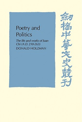 Kniha Poetry and Politics Donald Holzman