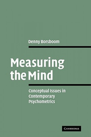 Boek Measuring the Mind Denny Borsboom