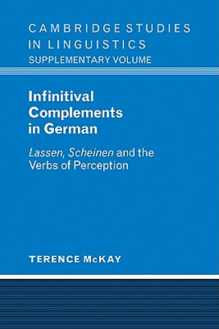Carte Infinitival Complements in German Terence McKay