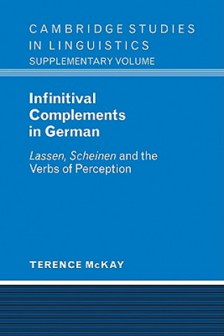 Libro Infinitival Complements in German Terence McKay