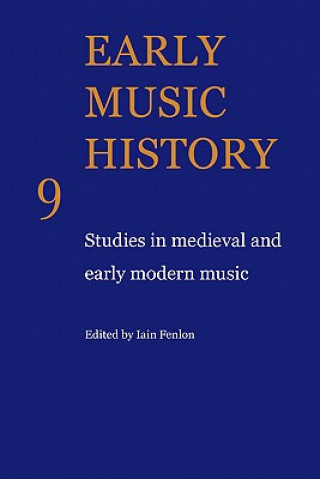 Könyv Early Music History Iain Fenlon