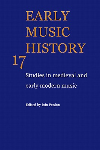 Könyv Early Music History Iain Fenlon