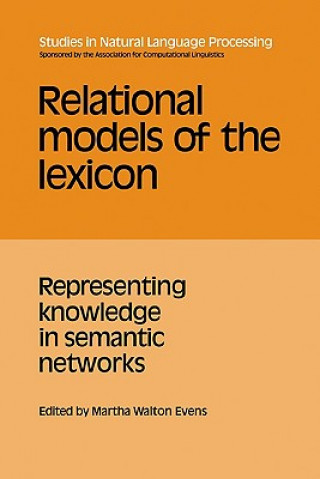 Βιβλίο Relational Models of the Lexicon Martha Walton Evens