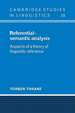Knjiga Referential-Semantic Analysis Torben Thrane