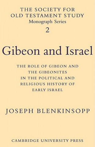 Carte Gibeon and Israel Joseph Blenkinsopp