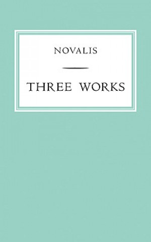 Książka Three Works Novalis