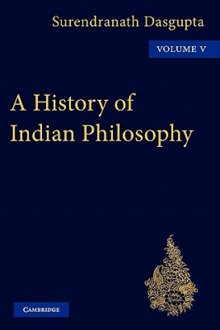 Książka History of Indian Philosophy Dasgupta