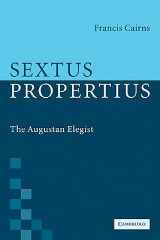 Knjiga Sextus Propertius Francis Cairns