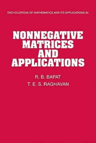 Buch Nonnegative Matrices and Applications R. B. BapatT. E. S. Raghavan