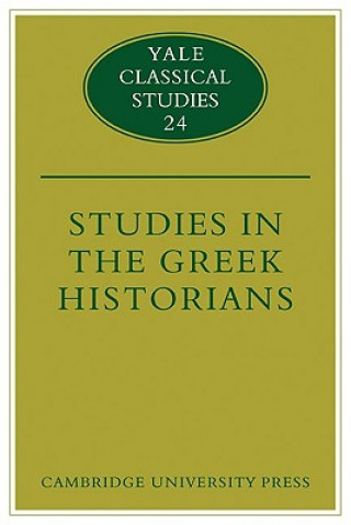 Kniha Studies in the Greek Historians Donald Kagan