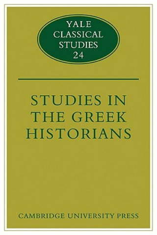 Książka Studies in the Greek Historians Donald Kagan