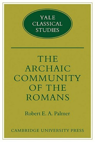 Libro Archaic Community of the Romans Robert E. A. Palmer