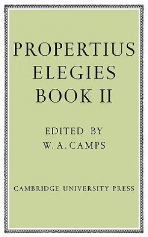 Book Propertius: Elegies Book 4 PropertiusW. A. Camps