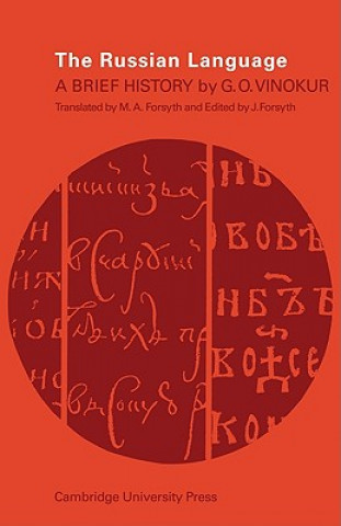 Book Russian Language G. O. VinokurMary A.  ForsythJames Forsyth