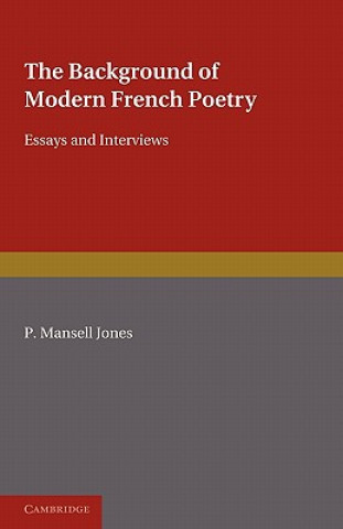 Knjiga Background of Modern French Poetry P. Mansell Jones