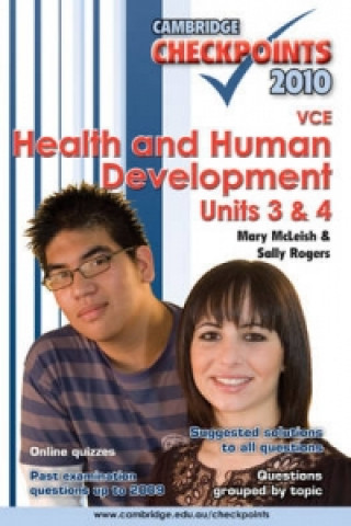 Książka Cambridge Checkpoints VCE Health and Human Development Units 3 and 4 2010 Mary McLeishSally Rogers