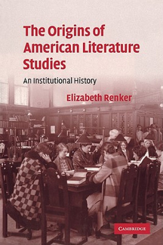 Livre Origins of American Literature Studies Elizabeth Renker