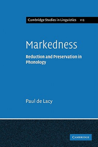 Buch Markedness Paul de Lacy