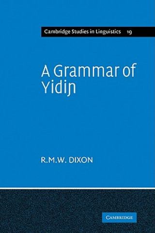 Książka Grammar of Yidin R. M. W. Dixon