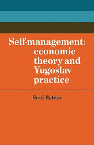 Kniha Self-Management Saul Estrin