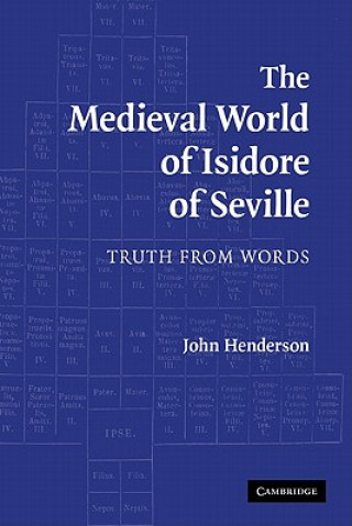 Carte Medieval World of Isidore of Seville John Henderson