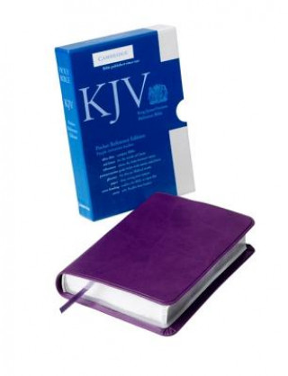 Книга KJV Pocket Reference Bible, Purple Imitation Leather, Red-letter Text, KJ242:XR Purple Imitation Leather Baker Publishing Group