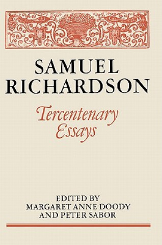 Livro Samuel Richardson Margaret Anne DoodyPeter Sabor