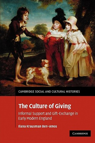 Kniha Culture of Giving Ilana Krausman Ben-Amos