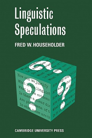 Carte Linguistic Speculations Fred W. Householder