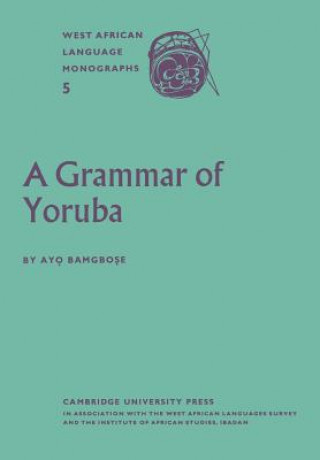 Kniha Grammar of Yoruba Ay
