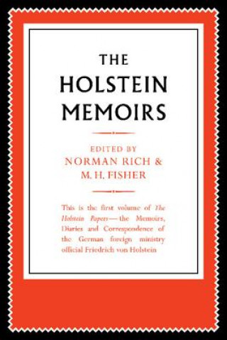 Kniha Holstein Papers 4 Volume Paperback Set Friedrich von HolsteinNorman RichM. H. Fisher