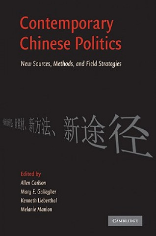 Carte Contemporary Chinese Politics Allen CarlsonMary E. GallagherKenneth LieberthalMelanie Manion