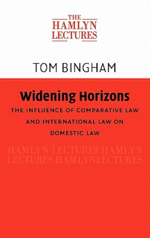 Kniha Widening Horizons Thomas H. Bingham