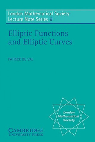 Kniha Elliptic Functions and Elliptic Curves Patrick Du Val