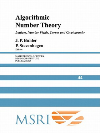 Carte Algorithmic Number Theory J.P. BuhlerP. Stevenhagen