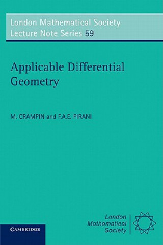 Buch Applicable Differential Geometry M. CrampinF. A. E. Pirani