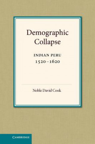 Könyv Demographic Collapse Noble David Cook