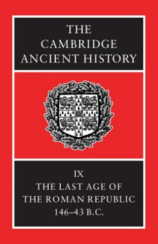 Knjiga Cambridge Ancient History J. A. CrookAndrew LintottElizabeth Rawson