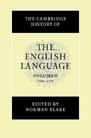 Książka Cambridge History of the English Language Norman Blake